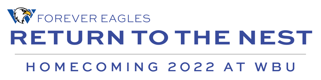 WBU Homescoming 2022 logo